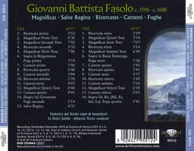 Federico Del Sordo, Alberto Turco, In Dulci Jubilo - Giovanni Battista Fasolo: Magnificat; Salve Regina; Ricercates (2017)