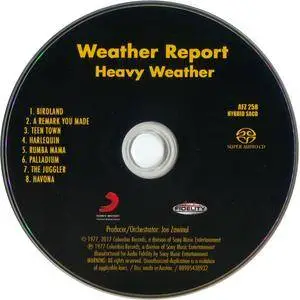 Weather Report - Heavy Weather (1977) [Audio Fidelity, Remastered 2017]