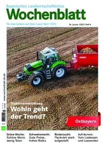 Bayerisches Landwirtschaftliches Wochenblatt Ostbayern - 23. Januar 2020