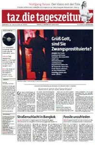 Tageszeitung TAZ vom 03 Dezember 2013