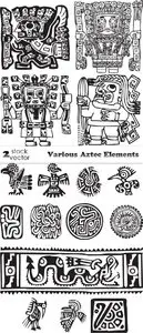 Vectors - Various Aztec Elements