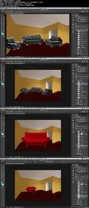 Lynda - Photoshop for Interior Design Living Room Composite (repost)