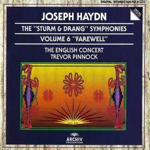 Trevor Pinnock, The English Concert - Joseph Haydn: The "Sturm & Drang" Symphonies, Vol. 6 "Farewell" (1990)