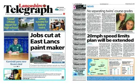 Lancashire Telegraph (Burnley, Pendle, Rossendale) – February 14, 2022