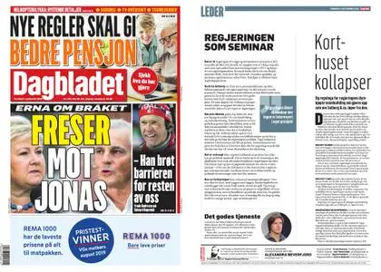 Dagbladet – 05. september 2019