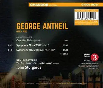 John Storgards - Antheil: Orchestral Works, Vol. 1 (2017)