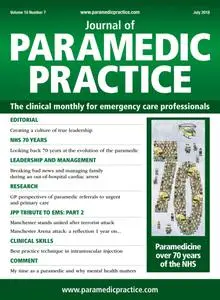 Journal of Paramedic Practice - July 2018