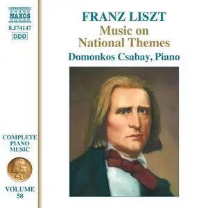 Domonkos Csabay - Liszt: Complete Piano Music Vol. 58 (2021) [Official Digital Download 24/96]