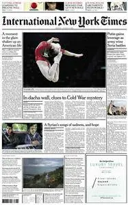 International New York Times - 8 August 2016