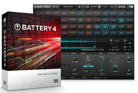 Native Instruments Battery 4 v4.1.4 Update (Win/Mac)