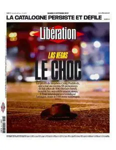 Libération du Mardi 3 Octobre 2017