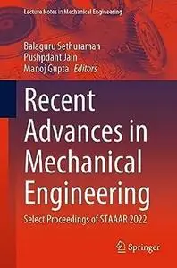 Recent Advances in Mechanical Engineering