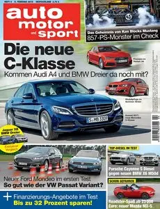 Auto Motor und Sport No.04 - Februar 05, 2015 / Deutsch