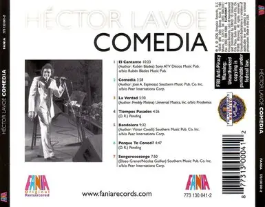 Héctor Lavoe – Comedia (2006)