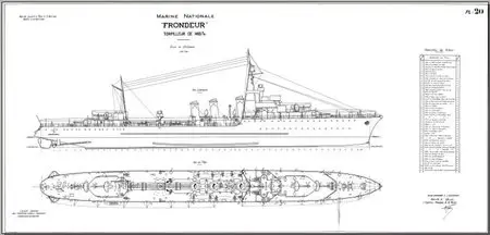 Marine Nationale FRONDEUR 1929