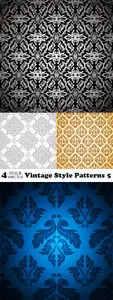 Vectors - Vintage Style Patterns 5