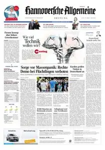 Hannoversche Allgemeine Zeitung - 12.09.2015