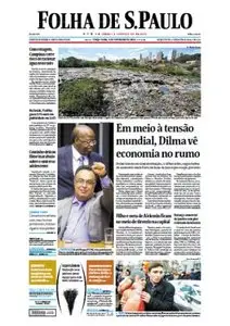 Jornal Folha de São Paulo - 4 de fevereiro de 2014 - Terça
