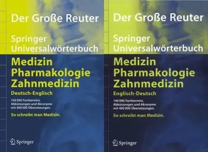 Der Große Reuter: Springer Universalwörterbuch Medizin, Pharmakologie und Zahnmedizin (repost)