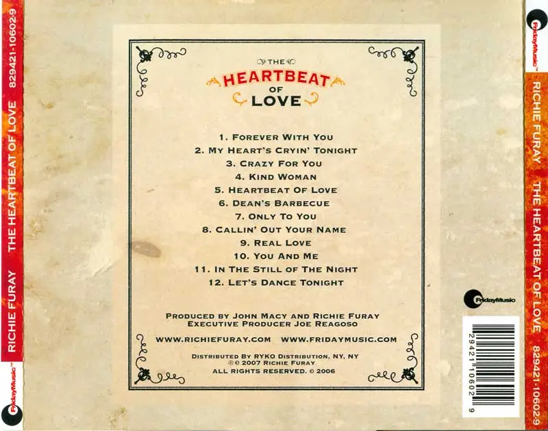 Richie Furay - The Heartbeat Of Love (2006)