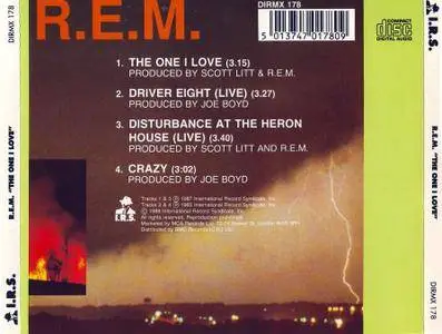 R.E.M. - The One I Love (1988) Limited Edition Single