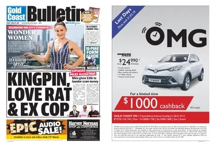 The Gold Coast Bulletin – March 08, 2019