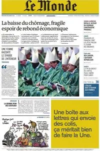 Le Monde et 2 Suppléments du Mercredi 28 Octobre 2015