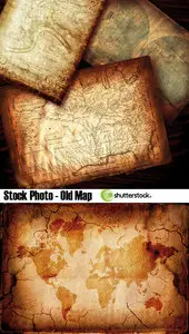 Stock Photo - Old Map