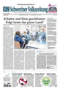 Schweriner Volkszeitung Hagenower Kreisblatt - 14. März 2020