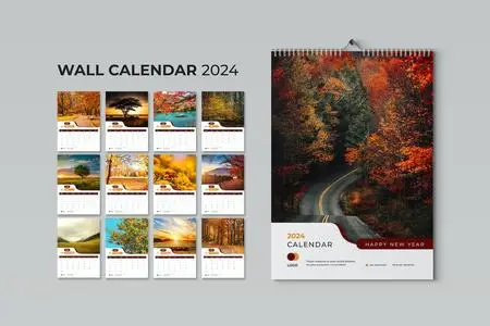 Wall Calendar 2024 2W3WLND