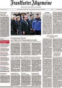 Frankfurter Allgemeine Zeitung vom Donnerstag, 26. März 2015