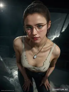 AI Margaret Qualley - Death Stranding Kojima Game celebrity Mama Apocalyptic Wasteland Deserted (AI Generated)