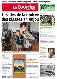 Le Courrier de l'Ouest Angers - 2 Septembre 2024
