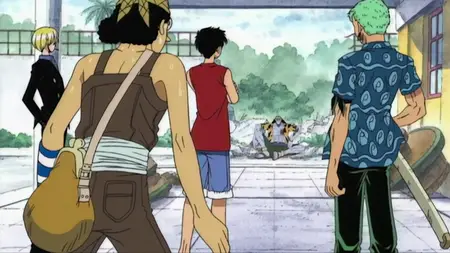 One Piece S01E38 Luffy en grand danger ! Le clan de Luffy vs les Homme poissons ! x265 Amen