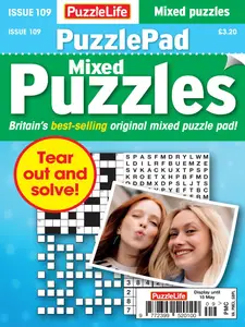 PuzzleLife PuzzlePad Puzzles - April 2025