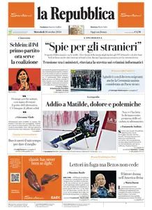 la Repubblica - 30 Ottobre 2024