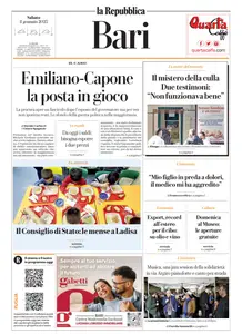 la Repubblica Bari - 4 Gennaio 2025