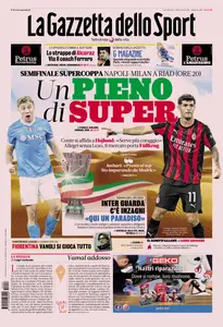 La Gazzetta dello Sport - 18 Dicembre 2025