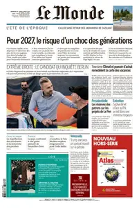 Le Monde - 30-31 Août 2026