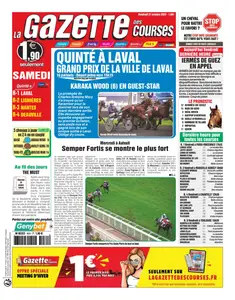La Gazette des Courses - 31 Octobre 2025