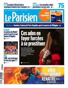 Le Parisien du Mardi 24 Septembre 2024