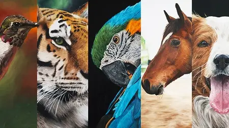 Painting Made Clear: Realistic Animals in Oil