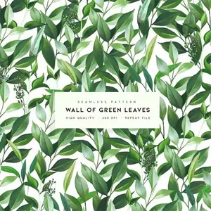 Wall of Green Leaves GSKP2EY