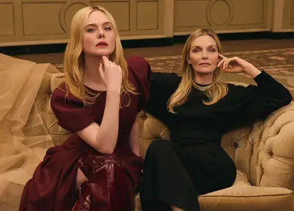 Elle Fanning & Michelle Pfeiffer by Victoria Stevens for The Wrap June 10, 2026