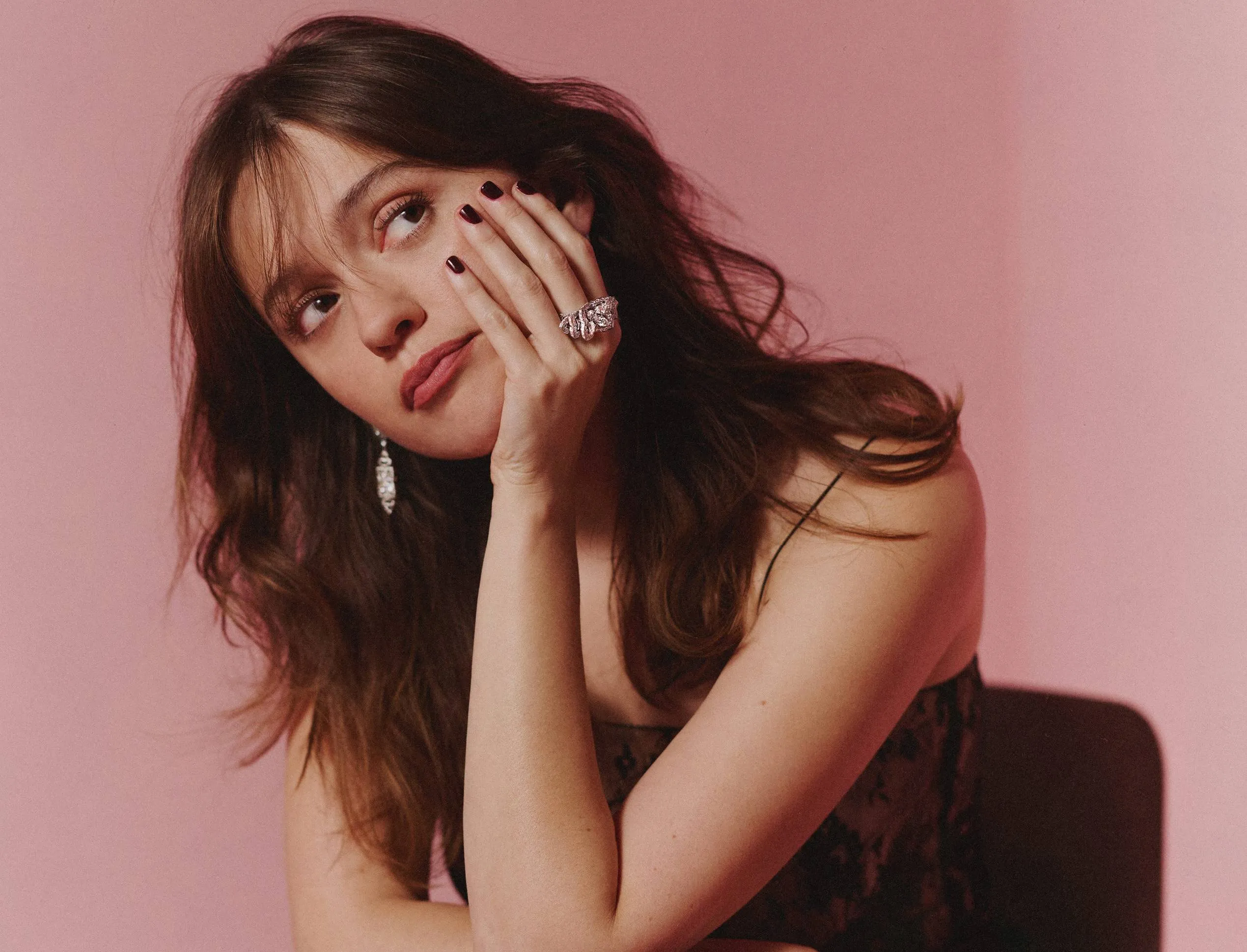 Aimee Lou Wood by Pip for Harpers Bazaar UK December 2025/January 2026