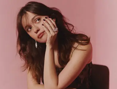 Aimee Lou Wood by Pip for Harpers Bazaar UK December 2025/January 2026