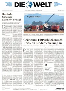 Die Welt - 30 Dezember 2024