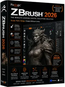 Pixologic ZBrush 2026.2.1 Multilingual macOS