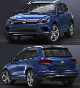 Volkswagen Touareg 2015 HQ Interior – 3D Model