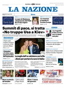 La Nazione Siena - 20 Agosto 2025